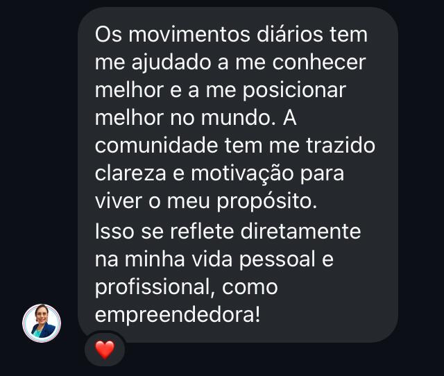 Depoimento Comunidade FOCO